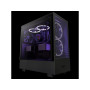 NZXT CASE H5 FLOW BLACK RGB mini-ITX, Micro-ATX, ATX, Mid-tower, 4x fan