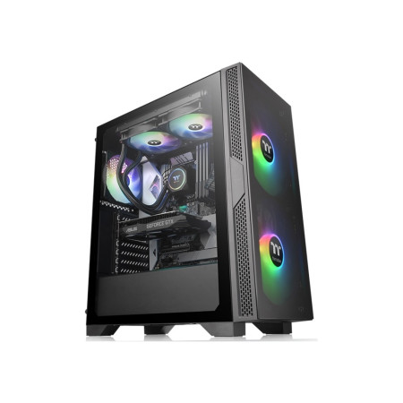 Thermaltake Versa T25 TG Mid tower, tempered glass, 1x 120mm Standard fan