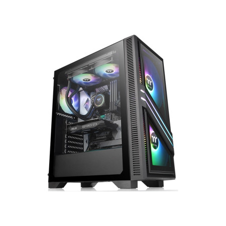 Thermaltake Versa T35 TG RGB Mid tower, tempered glass, 1x 120mm Standard fan