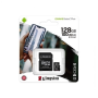 Kingston MicroSD Canvas Select Plus Memory Card 128GB ADAP Class10