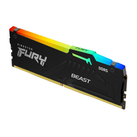 Kingston 32GB 5600MHz DDR5 RGBFury Beast RGBCL40, XMP 3.0 Ready