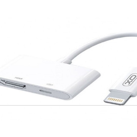 XO Lightning to HDMI kabl + charging port