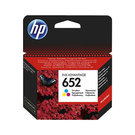 HP Tinta F6V24AE Color 652