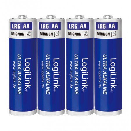 Logilink Baterije AA Alkaline LR6 4KOM