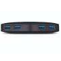 TP-Link UH400/USB  3.0 4-PortPortable Hub, built-in USB connector cable, USB-A