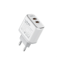 Kucni punjac LDNIO A2528C 35W PD (USB-C + USB-C) USB-C + kabal  Lightning