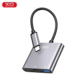 XO HUB011 USB Type-C Multi-hub 3in1 XO HUB011 USB Type-C Multi-hub 3in1
