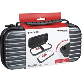 BigBen Nintendo Switch Travel Case Polycarbonate Silver