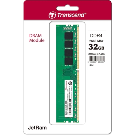 Transcend 32GB JetRAM DDR4 2666MHz