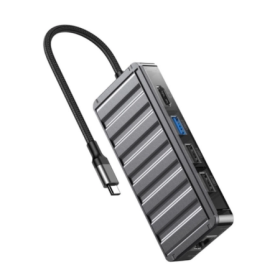 XO HUB016 USB Type-C Multi-hub 7in1 Docking Station XO HUB016 USB Type-C Multi-hub 7in1 Docking Station
