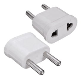 Schuko adapter US na EU White
